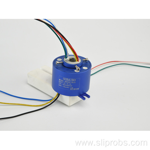 Through Bore Slip Ring Electrical Rotary Joints